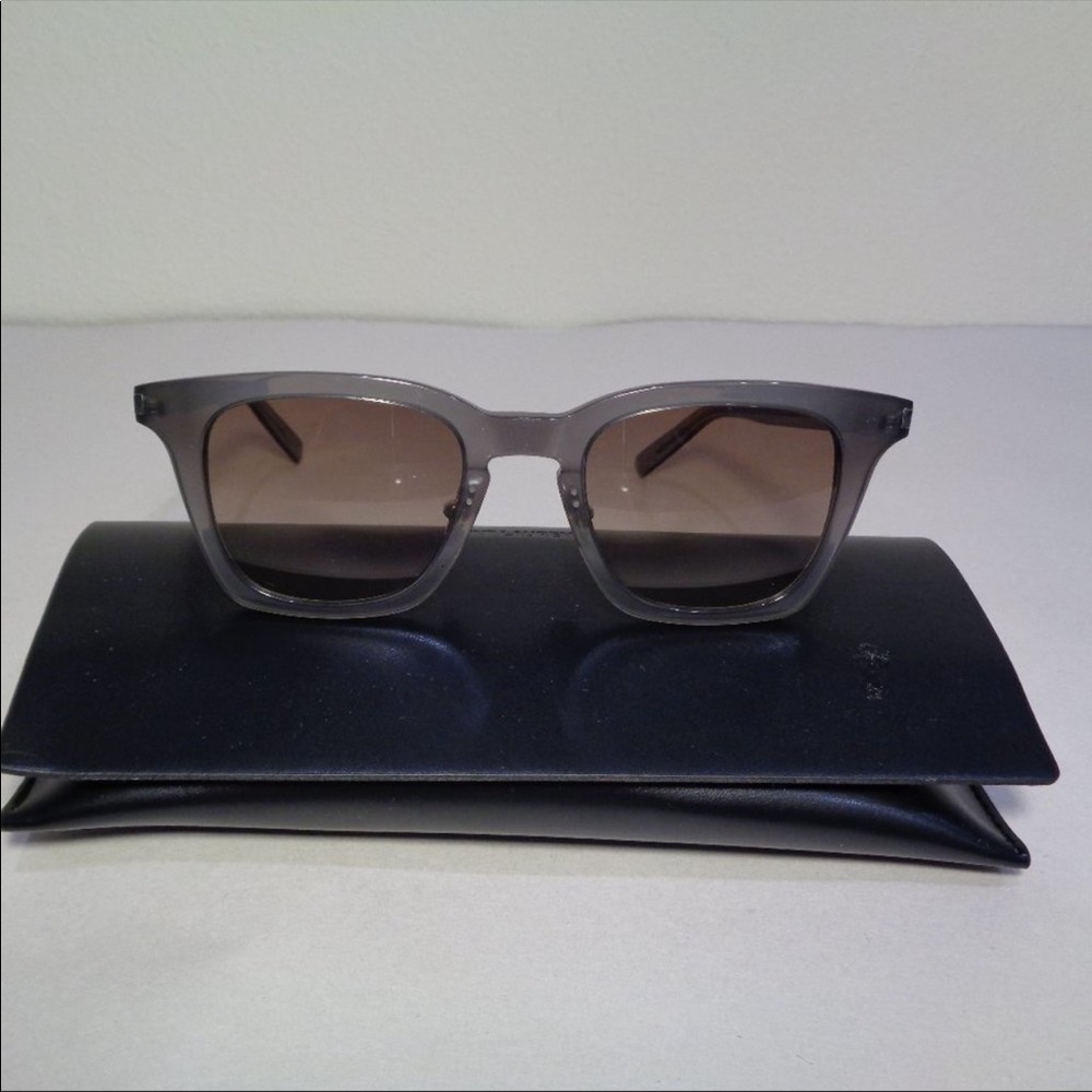 Saint Laurent SL 138 F SLIM Grey New Sunglasses